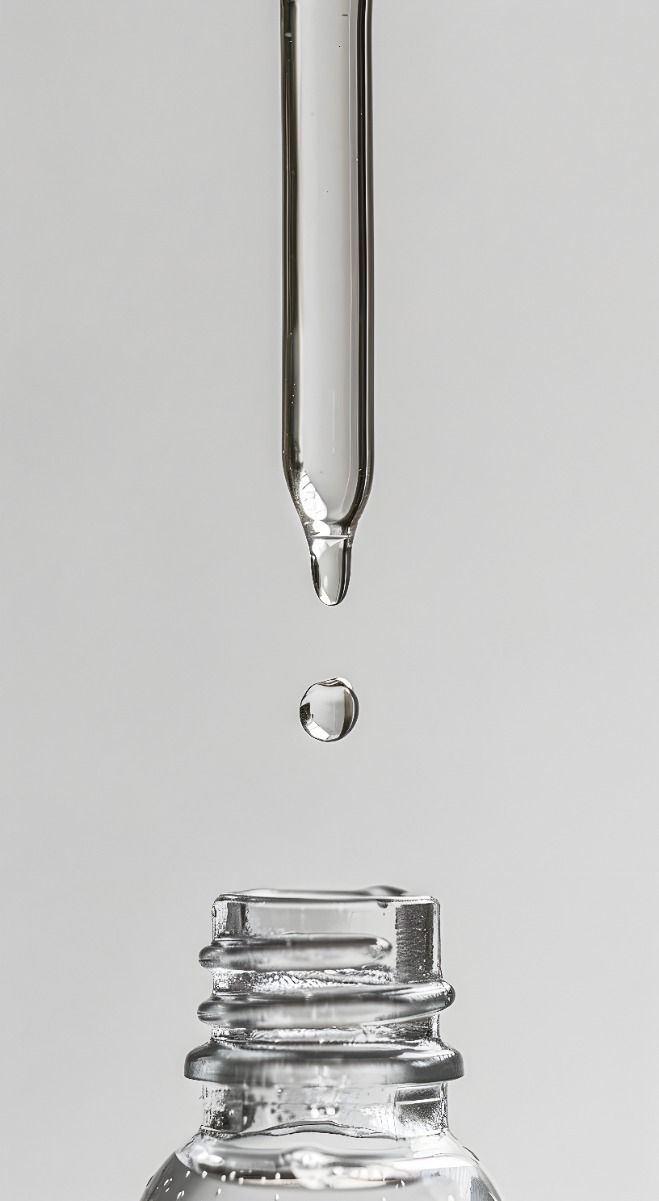 El ácido hialurónico es una molécula presente de forma natural en la piel y los tejidos, cuya función principal es retener agua para mantener hidratación y elasticidad.