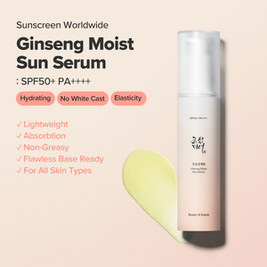 Ginseng Moist Sun Serum SPF50+ PA++++