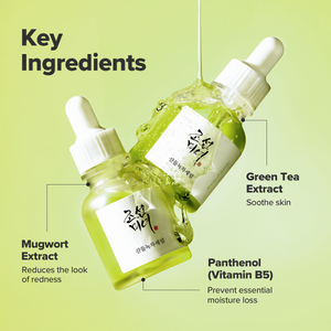 Calming Serum: Green tea + Panthenol