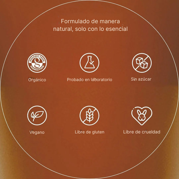 Beneficios diarios del suplemento de los adaptogenos Dirtea para energía y rendimiento. Es organico, probado en laboratorio, sin azucar, vegano, libre de gluten, libre de crueldad 