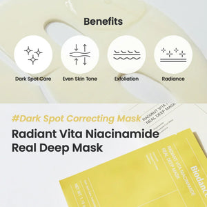 Radiant Vita Niacinamide Real Deep Mask