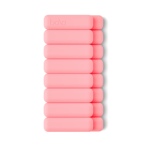 Par de pesas de muñeca Bala 1 lb color rosa para pilates y yoga