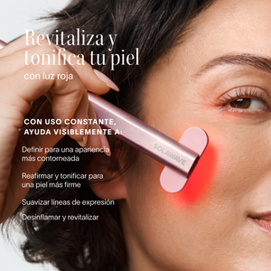 solawave 4 en 1 luz roja facial dispositivo anti edad