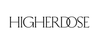 Logo de HigherDOSE — dispositivos de luz roja y autocuidado disponibles en amani México