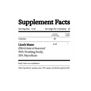 Tintura de Melena de León