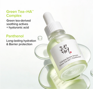 Calming Serum: Green tea + Panthenol