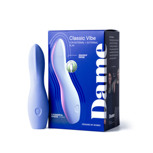Dame Dip vibrador básico con empaque original marca Dame