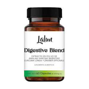 Digestive Blend Lalun suplemento natural para apoyar la digestion y el wellness digestivo disponible en Mexico