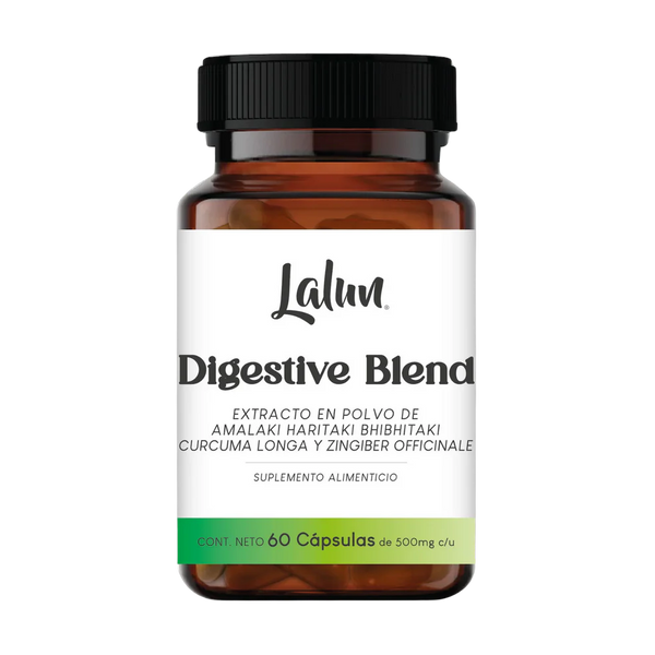 Digestive Blend Lalun suplemento natural para apoyar la digestion y el wellness digestivo disponible en Mexico
