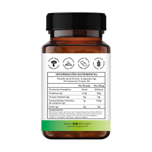 Informacion del suplemento Digestive Blend mezcla natural para apoyar la digestion
