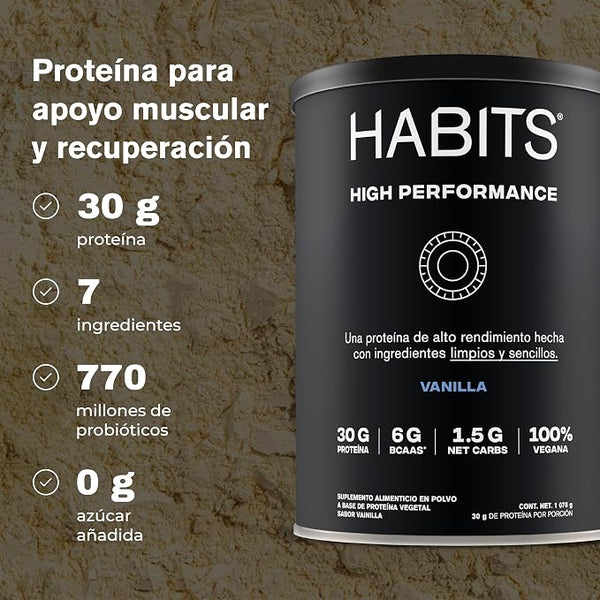 Proteína Vainilla High Performance - 578g/1078g