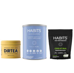 Kit Energy Boost Amani con creatina, proteína y cordyceps para energía, rendimiento físico y recuperación muscular en México