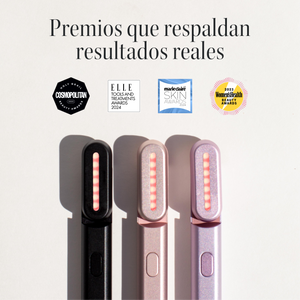 solawave dispositivo facial premiado luz roja red light therapy, Cosmopolitan, ELLE, Marie Claire, Women's Health. 