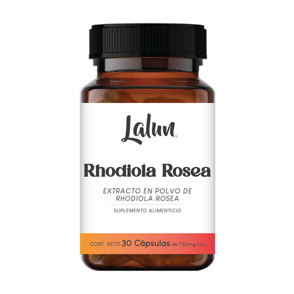 Capsulas de Rhodiola Rosea adaptogeno natural para energia enfoque mental y wellness disponible en Mexico