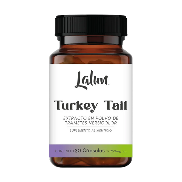 Turkey Tail es ideal para quienes desean acompañar su salud digestiva e inmunológica de manera integral. Una fórmula ancestral que actúa en armonía con tu cuerpo, como parte de un estilo de vida consciente y equilibrado.

