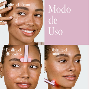 Modo de uso, varita solawave para la belleza, ayuda a disminuir las lineas de expresion en Mexico 