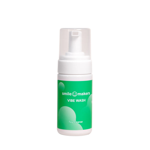 Vibe Wash limpiador para juguetes intimos formula suave higiene y cuidado disponible en Mexico