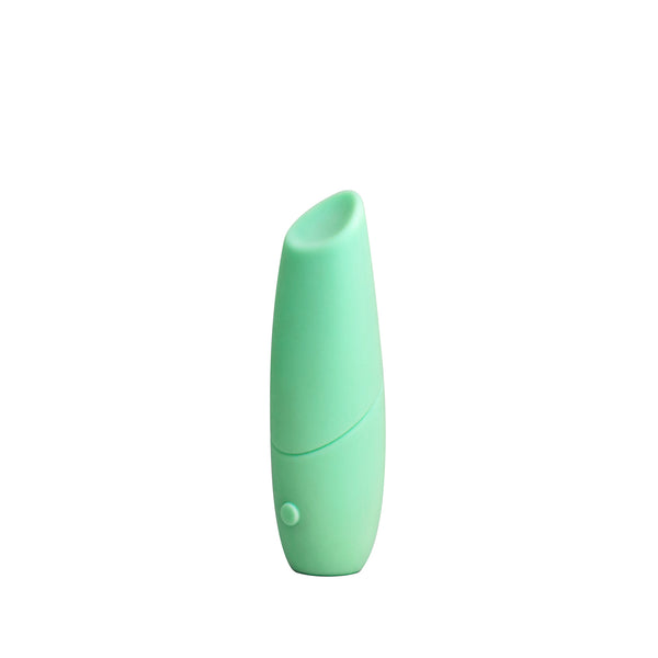 Vibrador compacto discreto Smile Makers The Whisperer en silicona suave disponible en México en amani