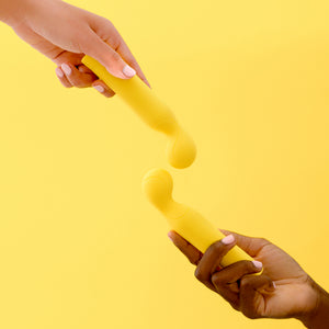 Diseño curvo para estimulación interna del vibrador punto G Smile Makers en México